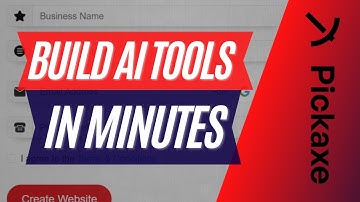 Build AI Tools In 5 Minutes | NoCode AI App Builder | Pickaxe AI Review