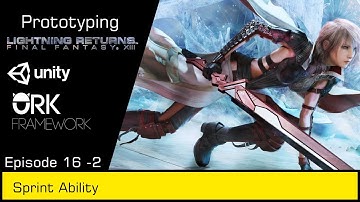 Unity ORK Framework Series - 16 Sprint Ability Part 2