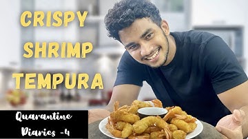 Quick & Easy Crispy Prawn Tempura at home | Shrimp Tempura | Wild Cookbook