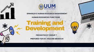 A252_ΒΡΜΗK2013 HUMAN RESOURCE MANAGEMENT- GROUP 7 (H) HR FUNCTION: TRAINING AND DEVELPMENT