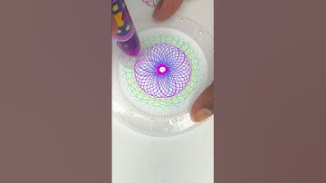 Mesmerizing Spirograph Art | Beautiful Patterns in Motion 400  #unbrand #satisfying #spirograph