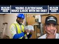 Electricians making $260k with no debt, Marcus Lewis says their is money is blue collar jobs...