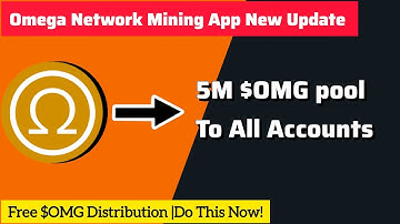 Omega Network Mining App New Update | Beta App Live + FREE 5M Coin Pool for Miners