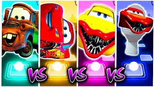 Cars 3 Mater vs Lighting McQueen vs Car Eater Exe vs Skibidi Toilet Lighting McQueen