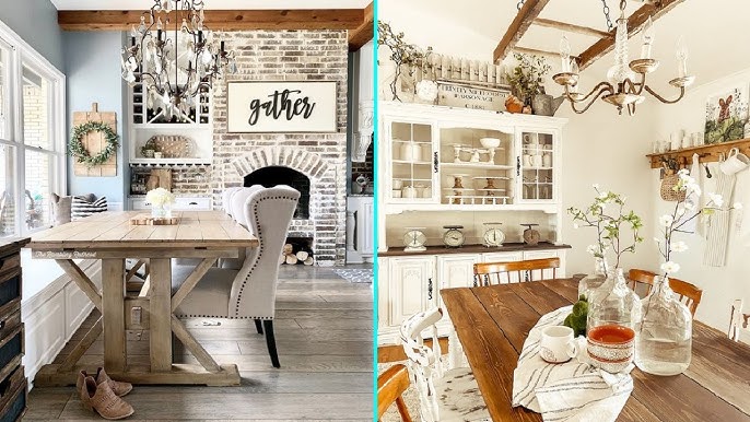 60 Farmhouse Kitchen Decor Ideas • Six Dollar Family