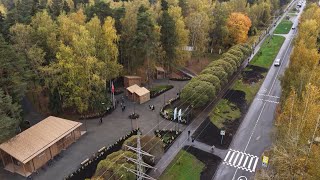 Андрей Воробьёв посетил лесопарк «Банный лес» в Красноармейске