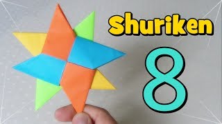 Shuriken Origami - Estrella Ninja de Papel - YouTube