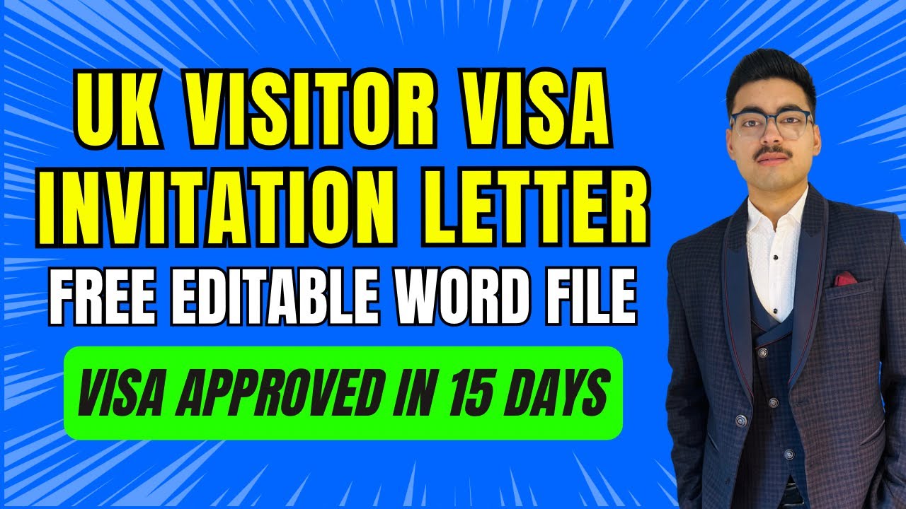 UK Invitation Letter for Tourist Visa | Invitation Letter Sample | How to Invite Parents to the UK🇬🇧