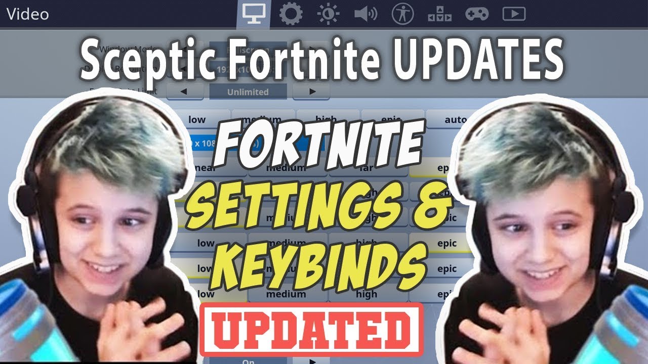 Sceptic Fortnite Settings and Keybinds ( UPDATED May 2019 )