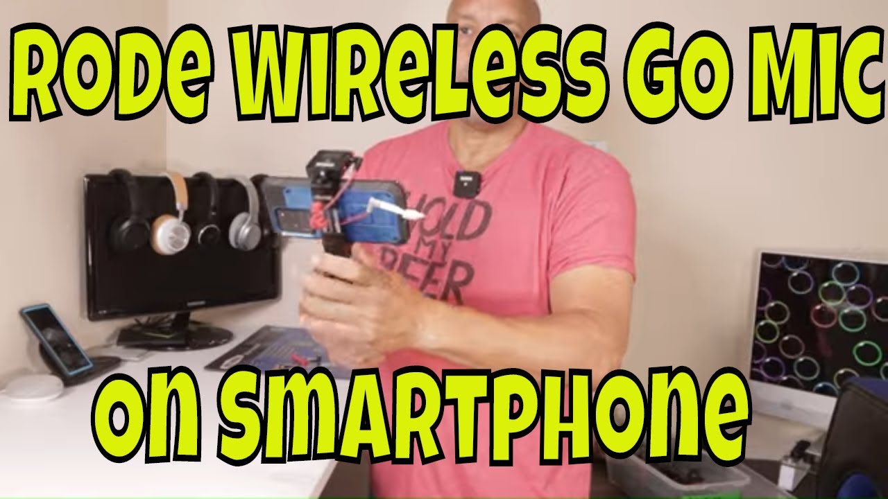 Rode Wireless GO On Smartphone Vlog setup