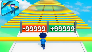 New Satisfying Mobile Games Roof Rails Top TikTok Gameplay (Android, iOS) Walkthrough All Levels