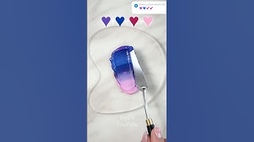 satisfying color mixing💖 그라데이션 색상섞기 힐링영상💕 guess the color #colors