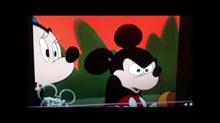 Mickey Mouse Confronts Sykes