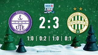 Gólösszefoglaló EL 117 - UTE - FTC-Telekom 2-3 20221228