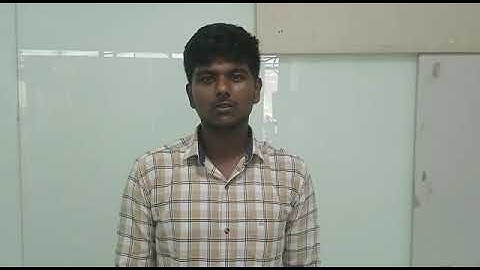 Success story of QSpiders JSpiders Student Vignesh K | Placed as Software Engineer.