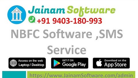 NBFC Software | SMS Service | Jainam Software