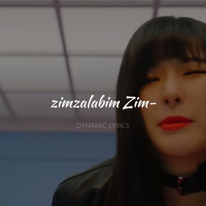 ZIMZALABIM  LYRICS (RED VELVET)