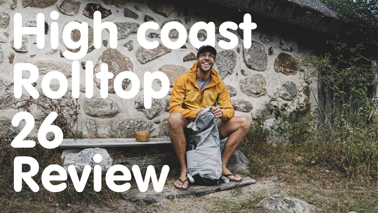 Fjallraven High coast roll top 26 review - travel daypack test - YouTube