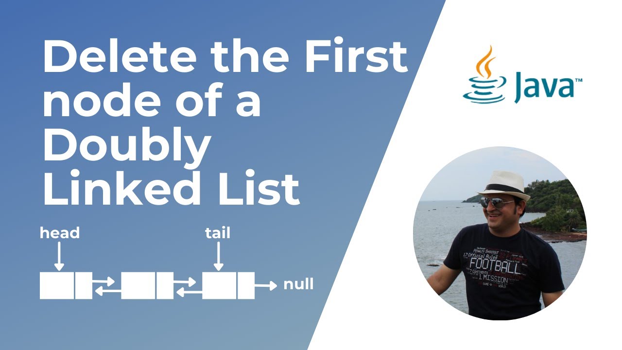 How To Delete First Node In A Doubly Linked List In Java ?