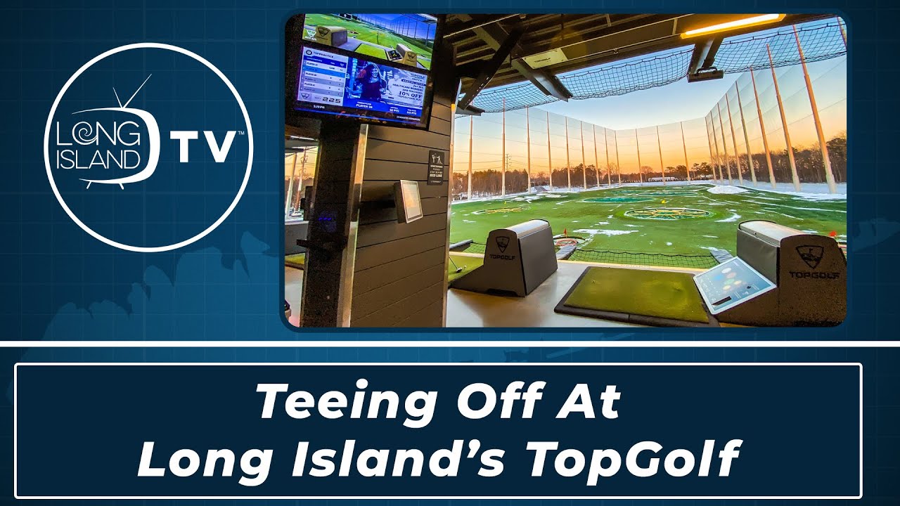 Teeing off at Long Island's TopGolf YouTube