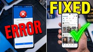 How to Fix Facebook Login/session errors requiring repeated sign-ins Android