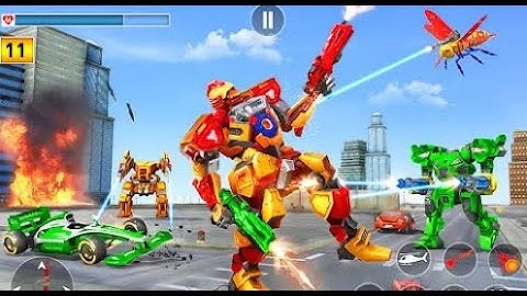 Multi Robot Transform Part-1 | Rescue City Tank Robot Car Android GamePlay | By Game Crazy