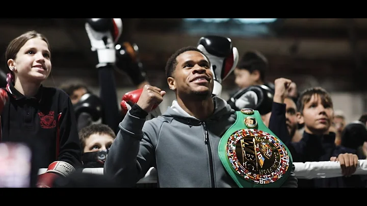 Devin Haney Visits Koorie Youth Boxing Program in ...