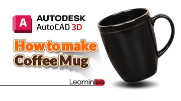 3D Modeling Magic ✅ How to Use AutoCad for a Coffee Mug Design 2024