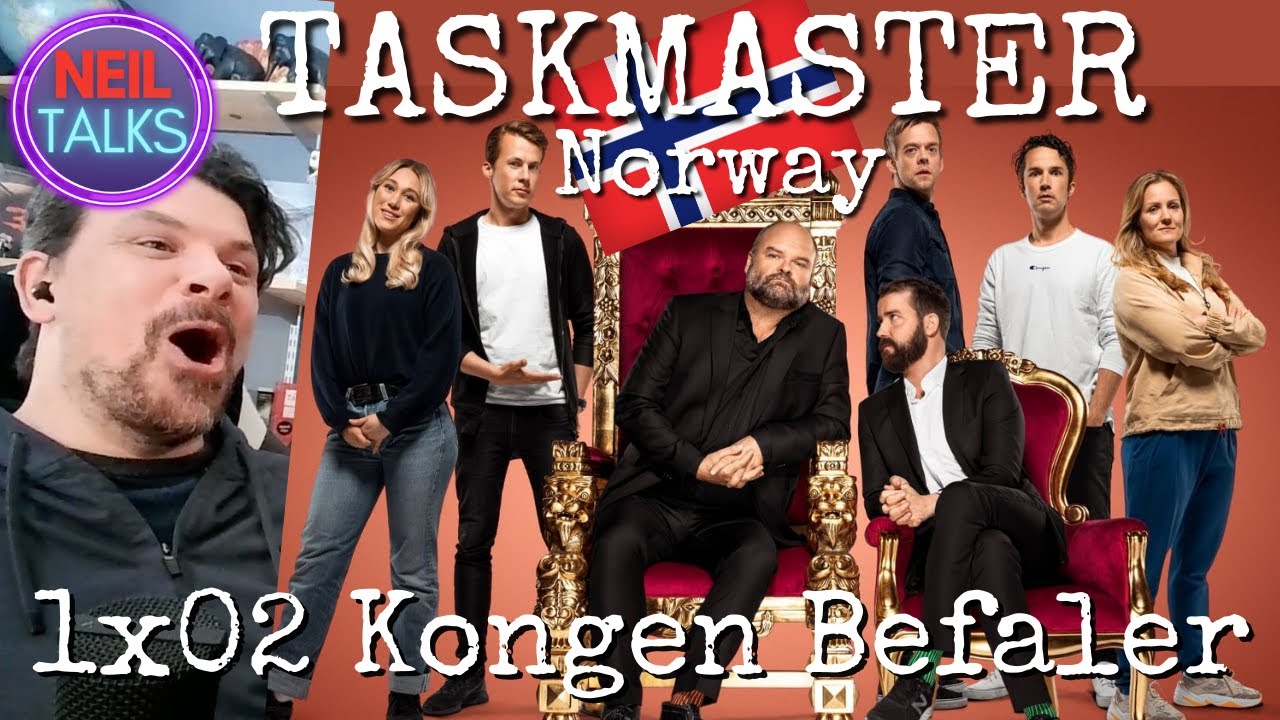Taskmaster Norway (Kongen Befaler) 1x02 - Reaction and Commentary ...