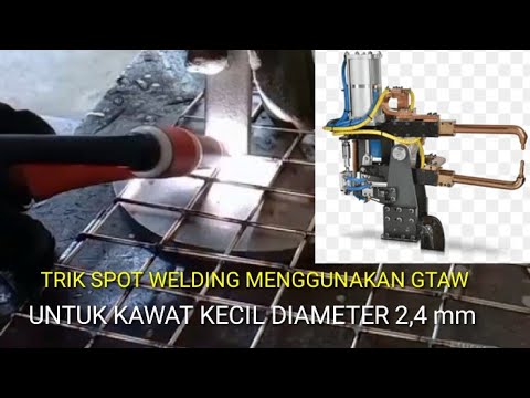 Cara Mengelas Kawat Kecil Spot Welding Tanpa Mesin Khusus Menggunakan TIG/GMAW  YouTube