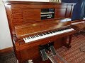 Grieg&#39;s &quot;Wedding Day at Troldhaugen&quot; on a restored 1910 Steinway upright foot-pumped Pianola