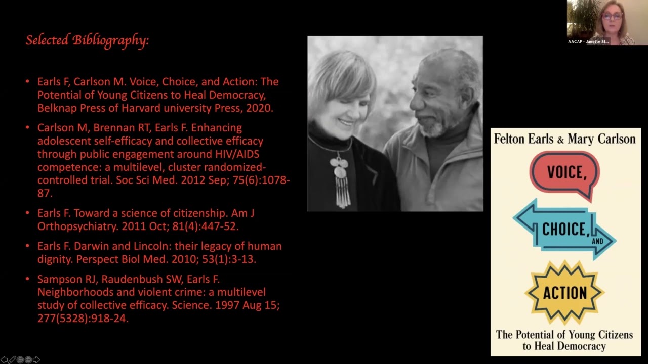 Tony Earls   AACAP History Session - Chaired by Kerim Munir