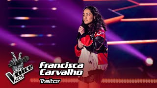 Francisca Carvalho - "Traitor" | Prova Cega | The Voice Kids Portugal