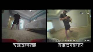 Whoop Brushed vs Brushless: SILVERWARE NFE vs Betaflight 3.5!!