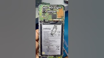 Infinix Hot 40i Light problem #infinix #atozmobile #mobileripering