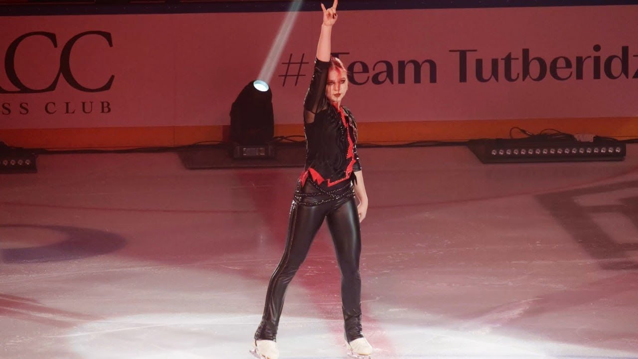 Александра Трусова, AC/DC - Thunderstruck, шоу Тутберидзе 9 апреля 2024 года, Санкт-Петербург