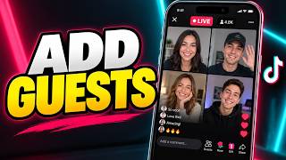 How to Add Guests on TikTok LIVE | Multi Guest & Podium Tutorial