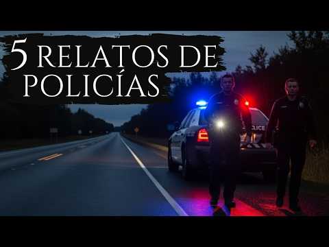 👮‍♂️🚨 5 HISTORIAS DE TERROR DE POLICÍAS | CASOS Y ENCUENTROS QUE JAMÁS PUDIERON EXPLICAR 👻😱