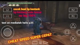 CHEAT SPEED DMC3 SPESIAL EDITION AETHERSX2 TERBARU NO LAG FULL SPEED TEST ON MEDIATEK P35