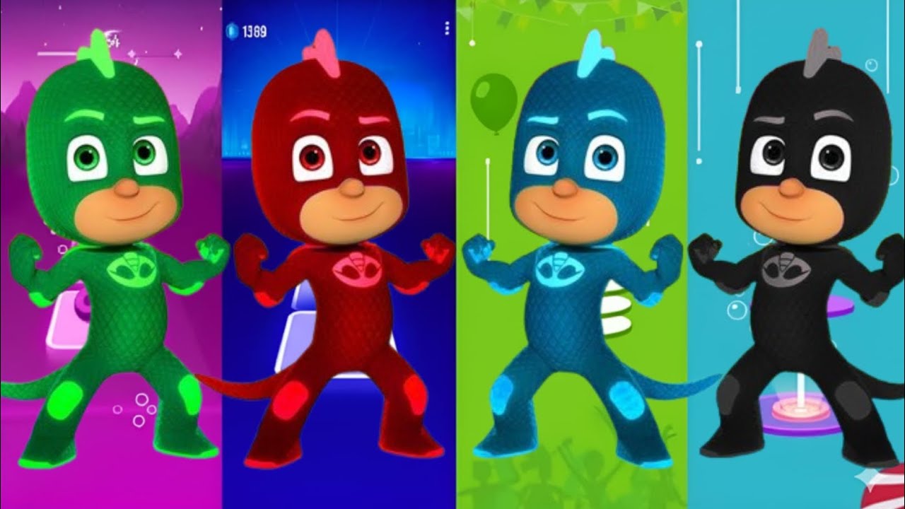 Танцевальный баттл PJ Masks - Прыжки по плиткам!