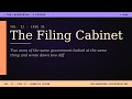 The Laundering · Vol. II · Case 31 — The Filing Cabinet