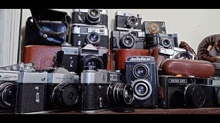 Все Фотоаппараты СССР купленные на БАРАХОЛКЕ за копейки