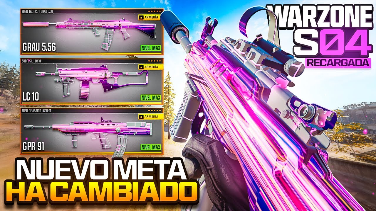 *NUEVO META* las 5 MEJORES ARMAS de WARZONE... | MEJORES ARMAS WARZONE ...