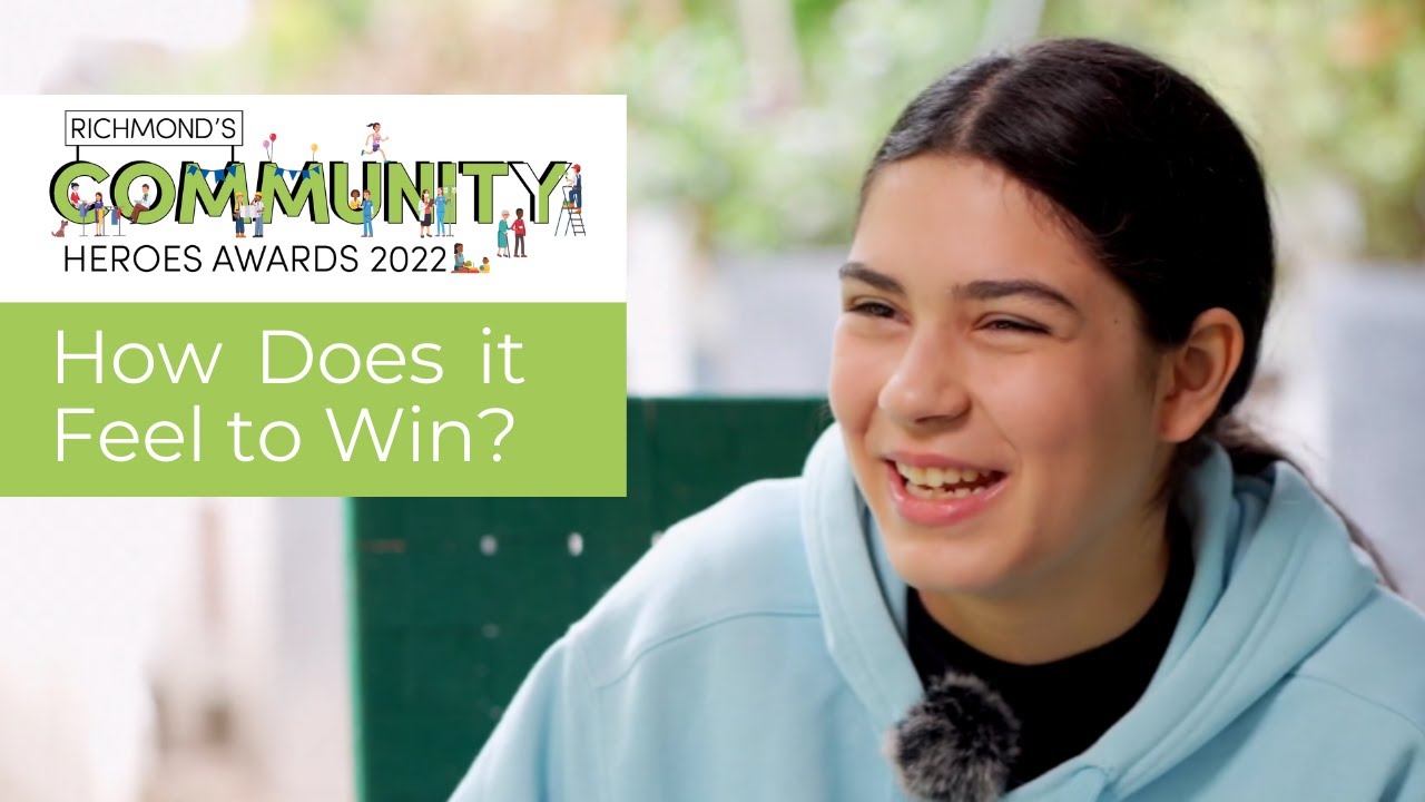 What Does it Mean to WIN a Community Heroes Award? - YouTube
