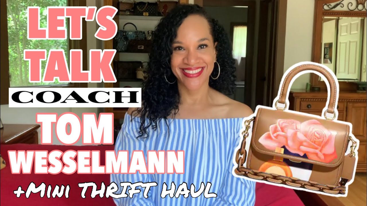LET'S TALK | Coach X Tom Wesselmann Release + Mini Thrift Haul