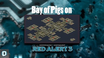 Red Alert 3 , Epic War Mod | Bay of Pigs Remake !!
