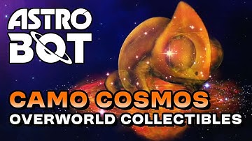 Astro Bot - Camo Cosmos All Overworld Collectibles (Bots & Puzzle Pieces)