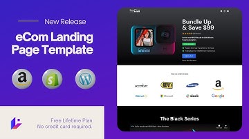 New Release: E-Commerce Landing Page