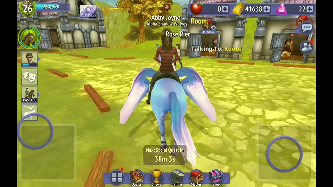 horse riding tales #9 - Je suis VIP !