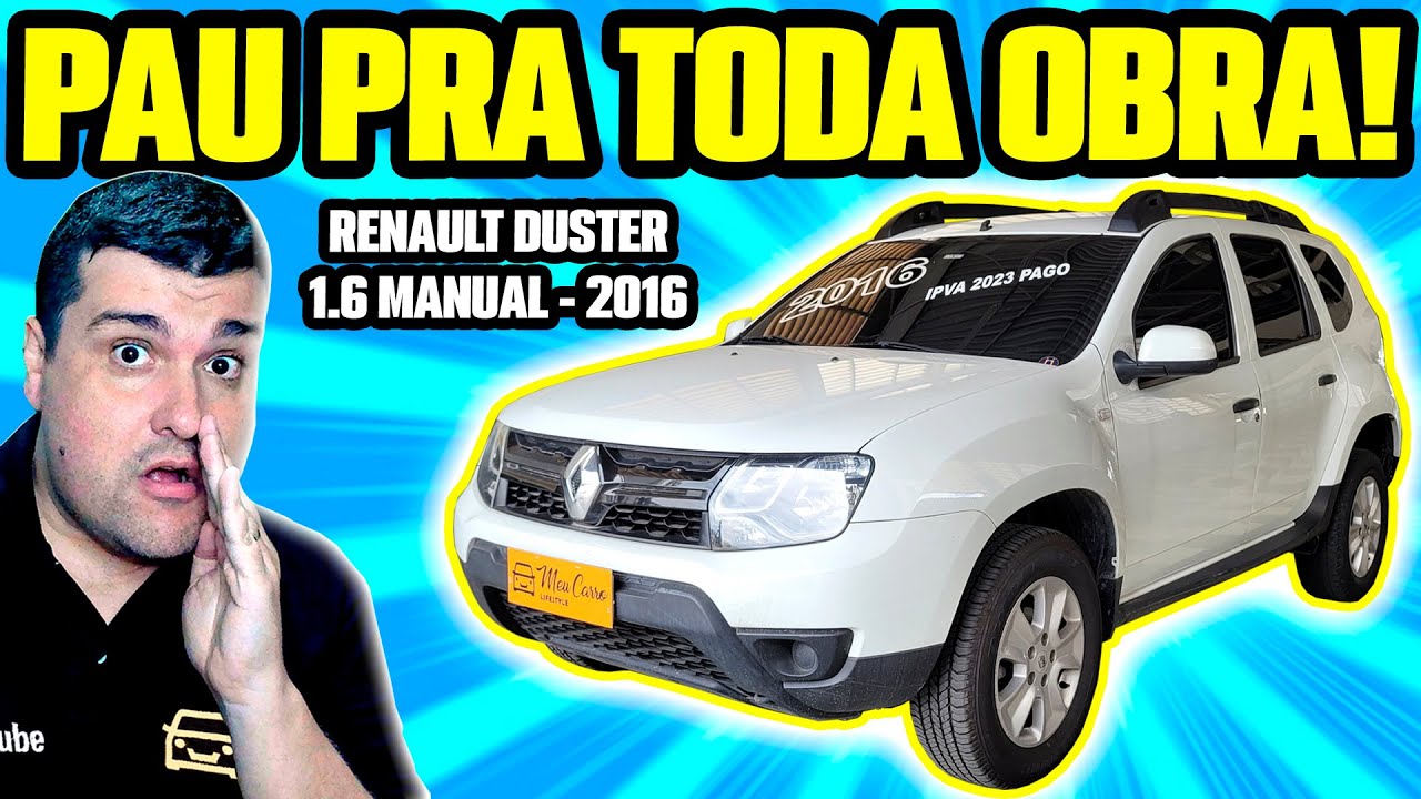 RENAULT DUSTER 1.6 MANUAL – INDESTRUTÍVEL, BOM e BARATO! PREÇO, DEFEITOS e CONSUMO! (Avaliação)